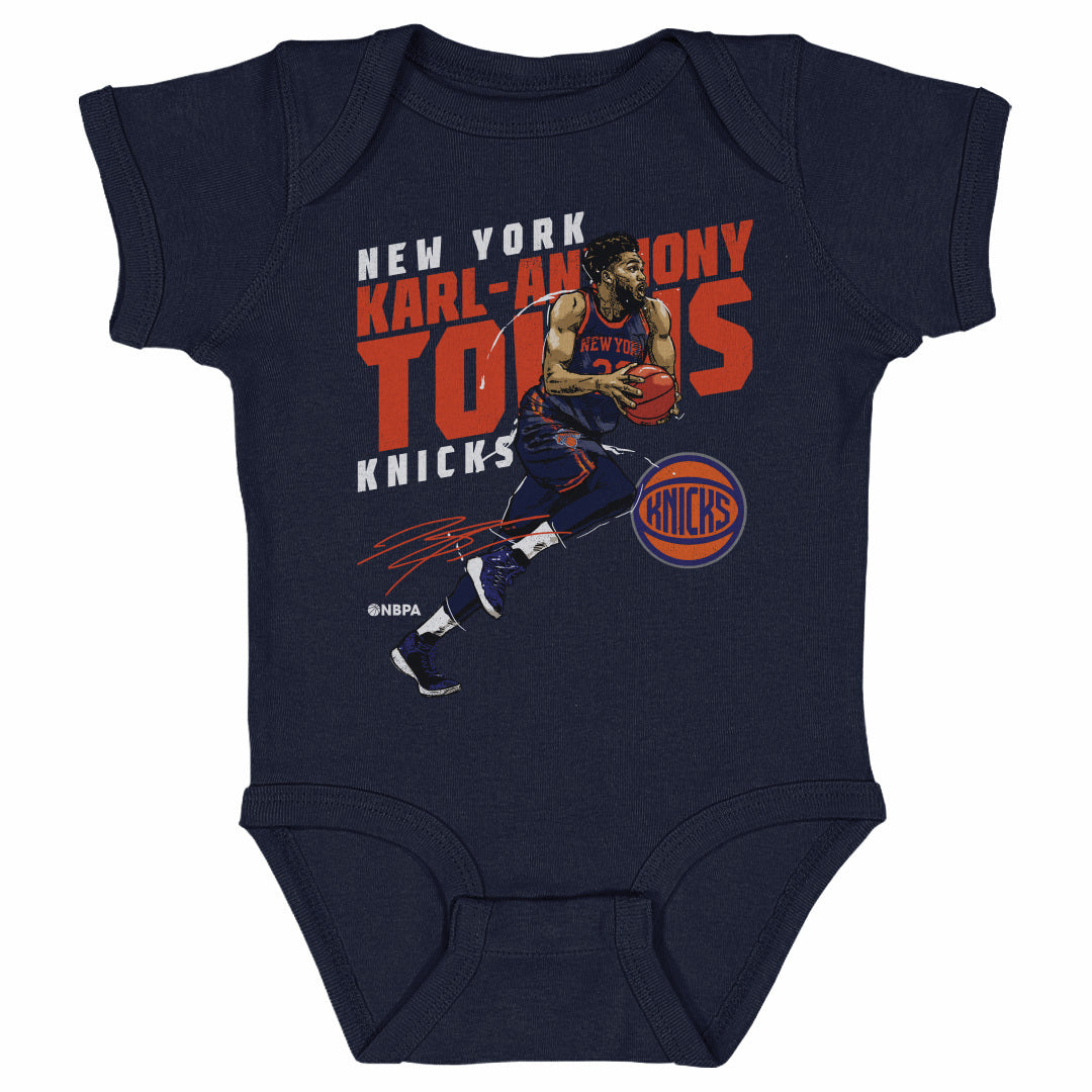 Karl-Anthony Towns Kids Baby Onesie | 500 LEVEL