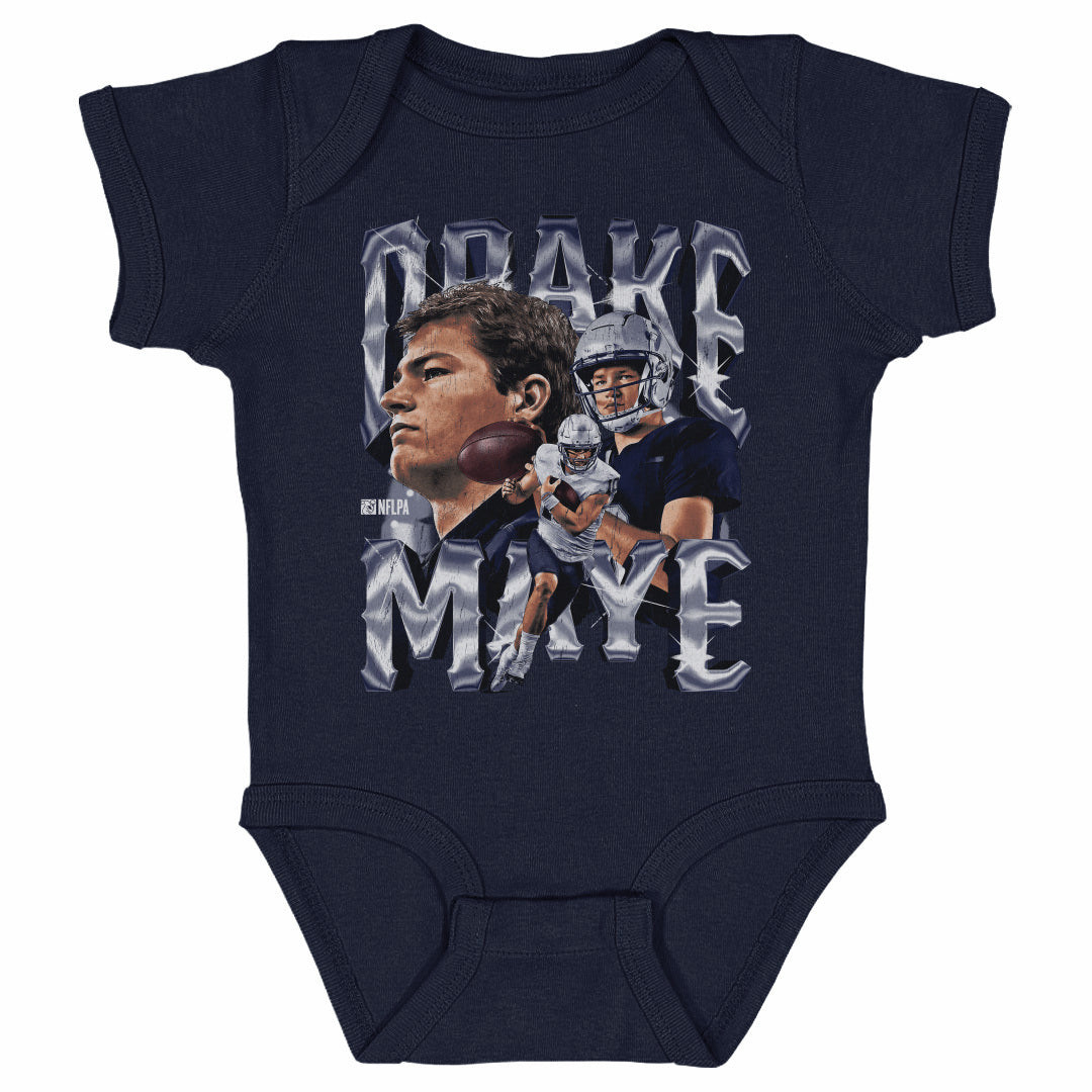 Drake Maye Kids Baby Onesie | 500 LEVEL