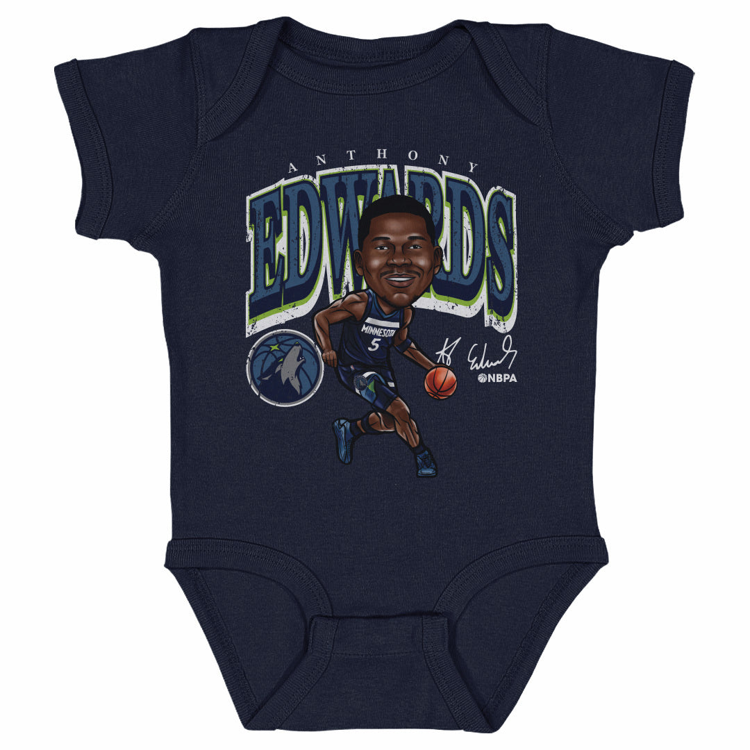 Anthony Edwards Kids Baby Onesie | 500 LEVEL