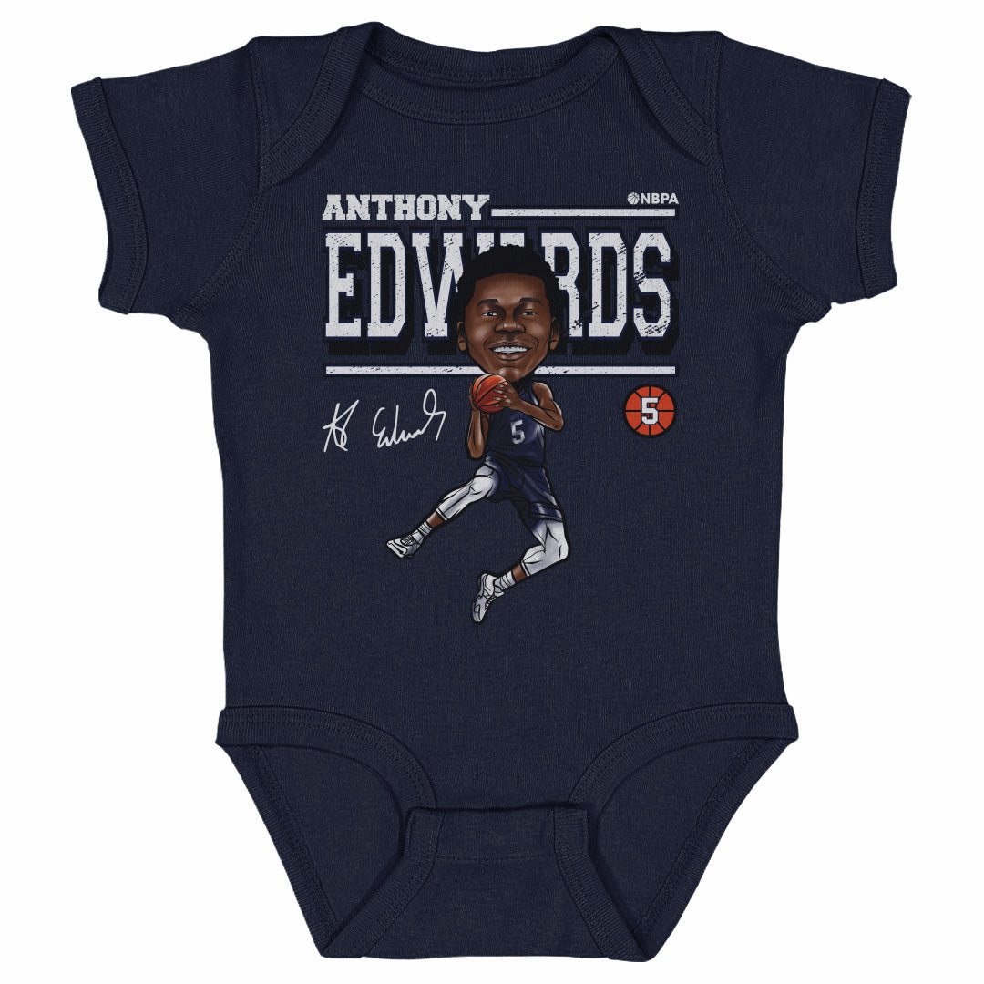 Anthony Edwards Kids Baby Onesie | 500 LEVEL