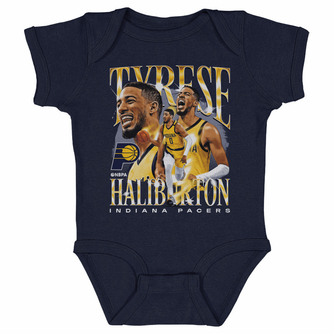 Tyrese Haliburton Kids Baby Onesie | 500 LEVEL