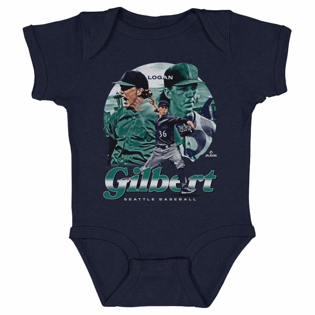 Logan Gilbert Kids Baby Onesie | 500 LEVEL