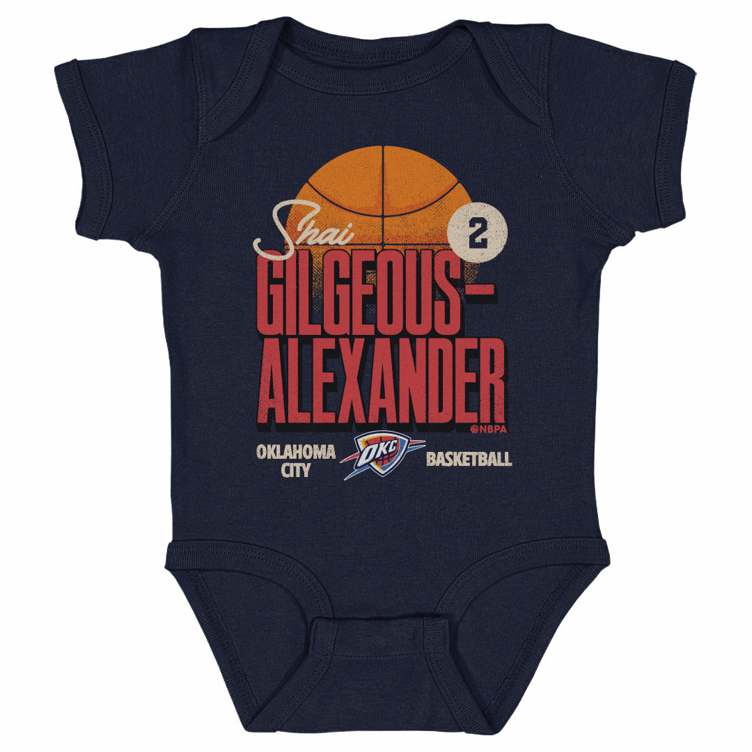 Shai Gilgeous-Alexander Kids Baby Onesie | 500 LEVEL