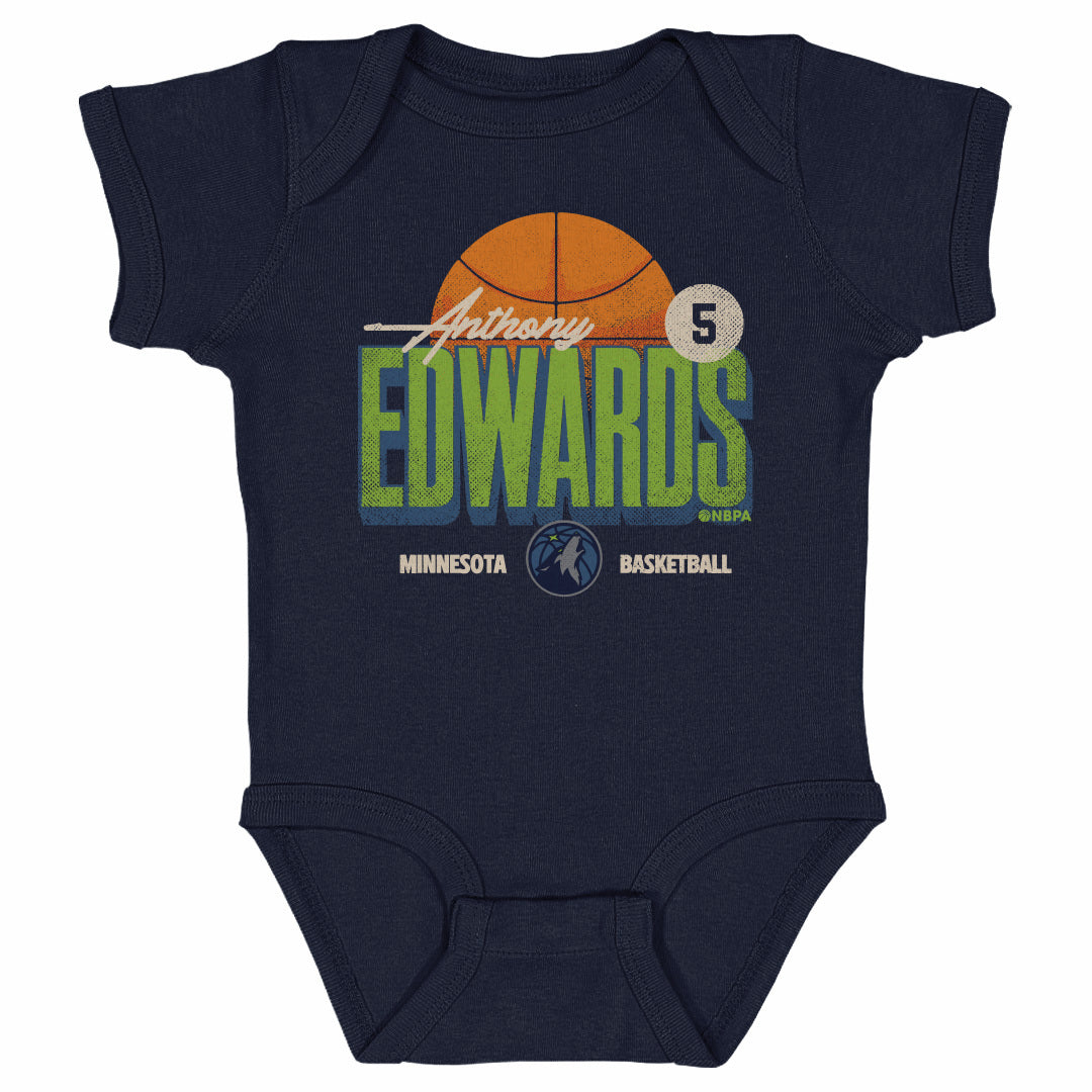 Anthony Edwards Kids Baby Onesie | 500 LEVEL