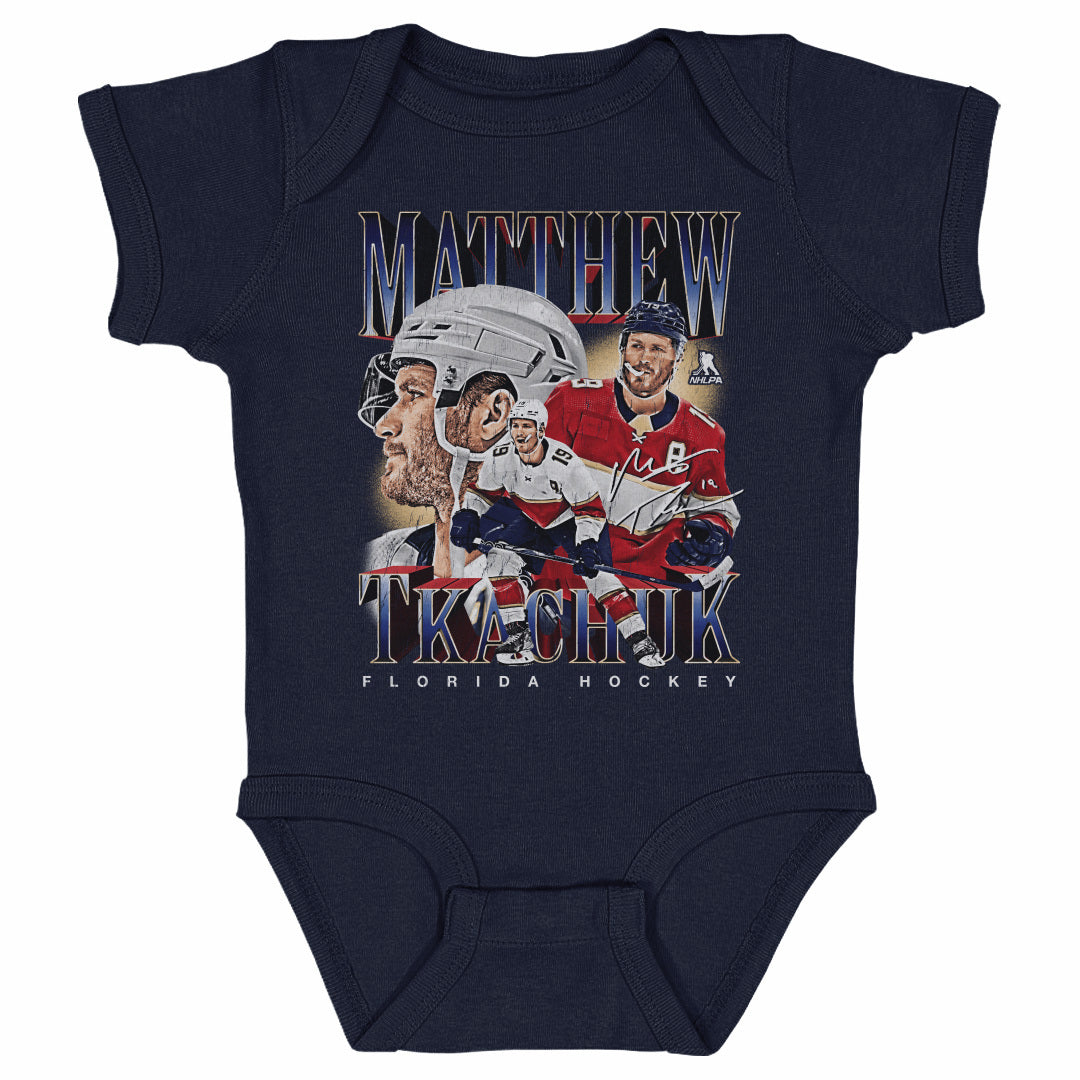 Matthew Tkachuk Kids Baby Onesie | 500 LEVEL