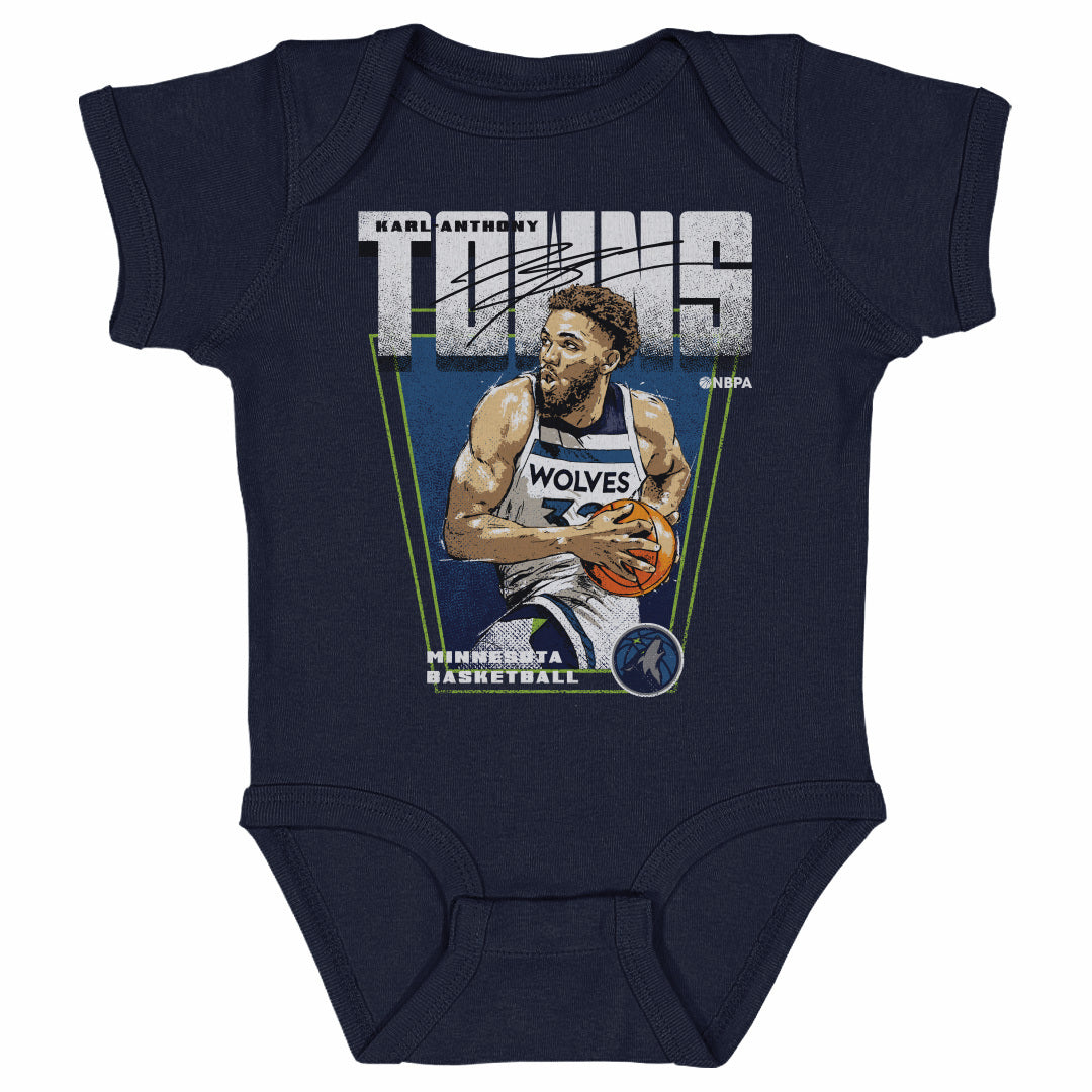 Karl-Anthony Towns Kids Baby Onesie | 500 LEVEL