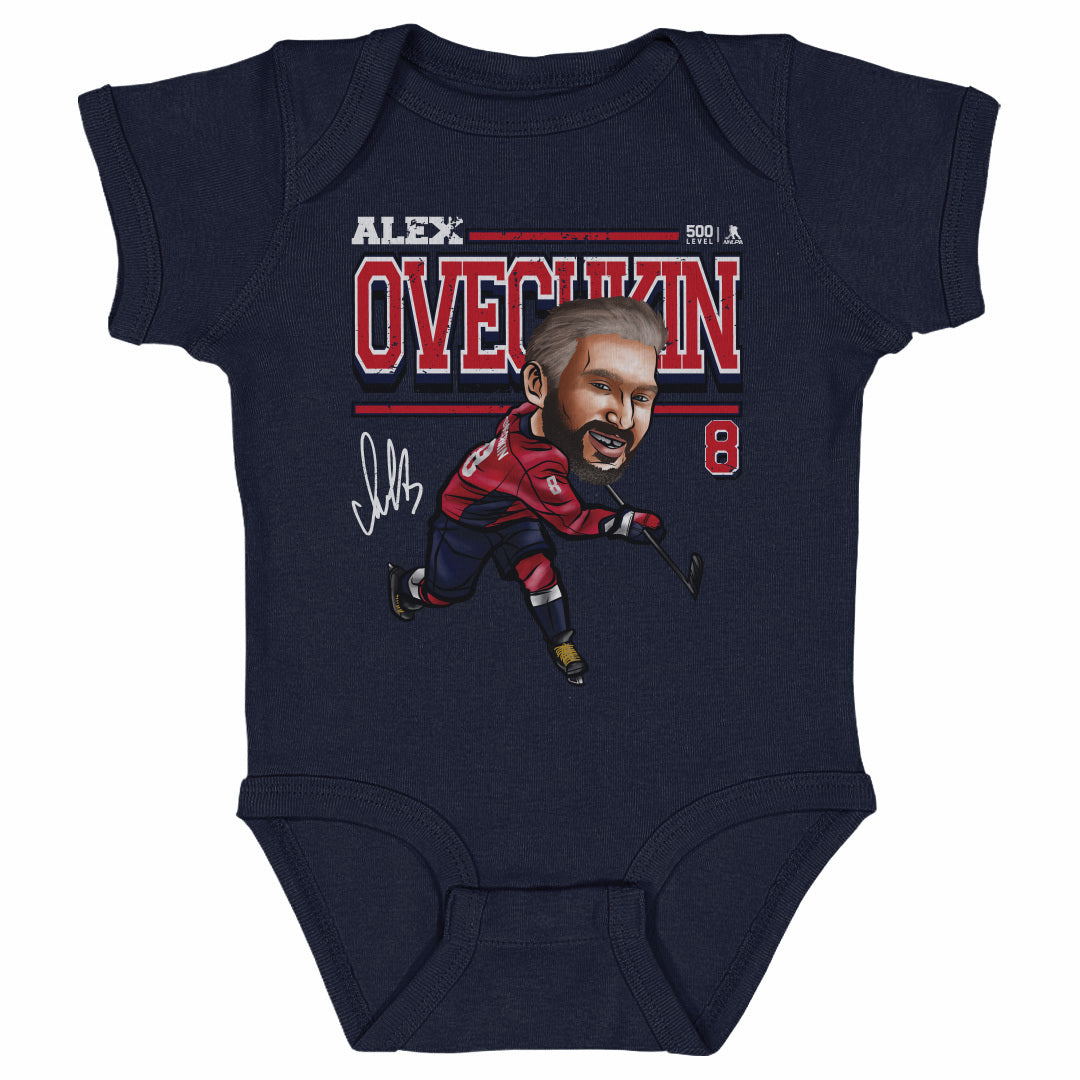 Alex Ovechkin Kids Baby Onesie | 500 LEVEL