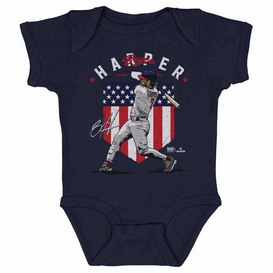 Bryce Harper Kids Baby Onesie | 500 LEVEL