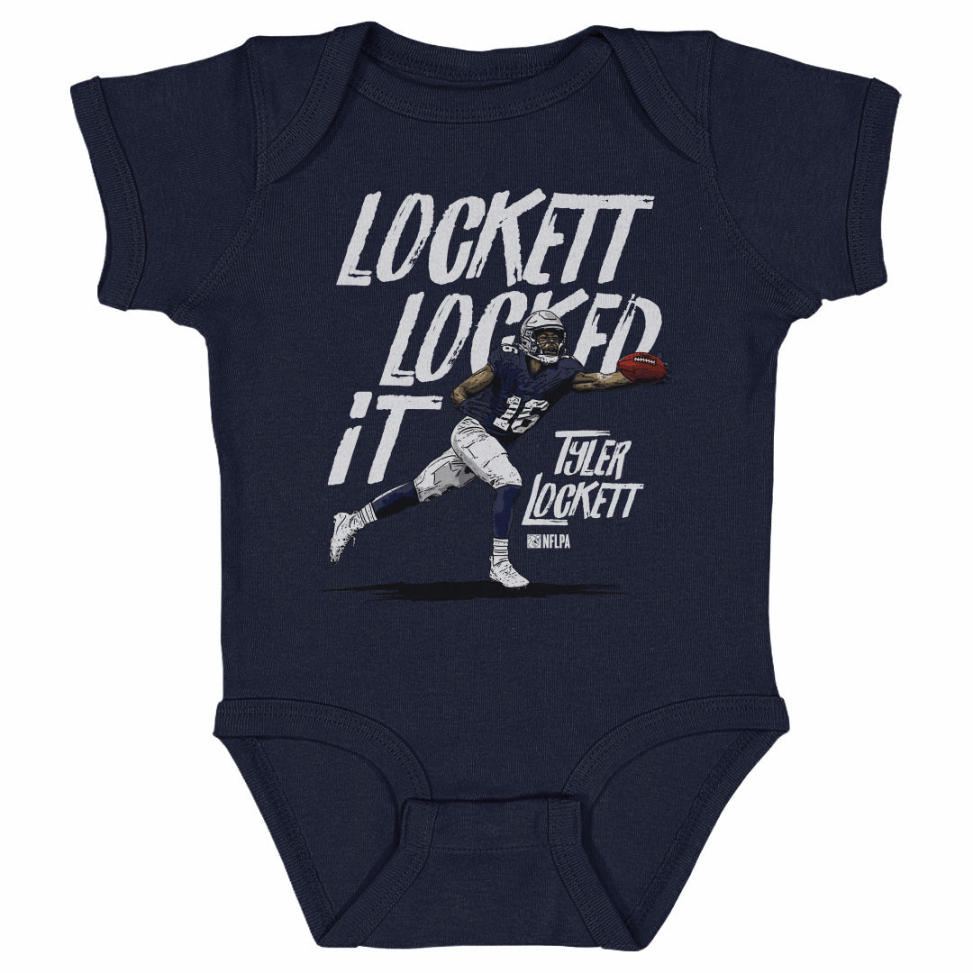 Tyler Lockett Kids Baby Onesie | 500 LEVEL