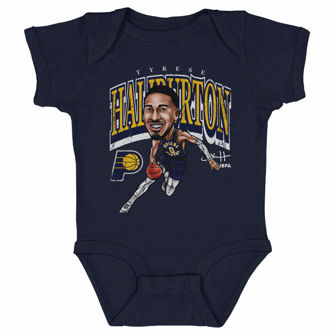 Tyrese Haliburton Kids Baby Onesie | 500 LEVEL