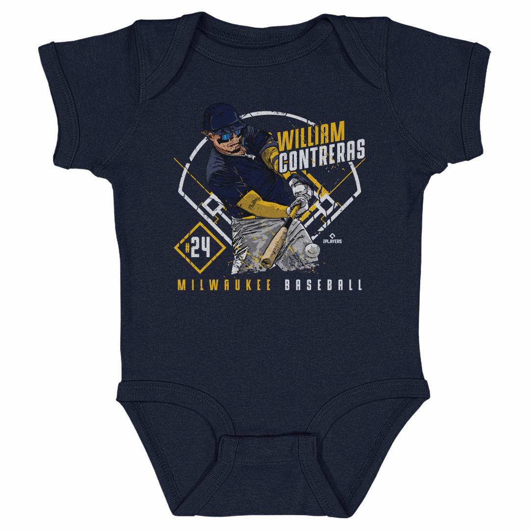 William Contreras Kids Baby Onesie | 500 LEVEL