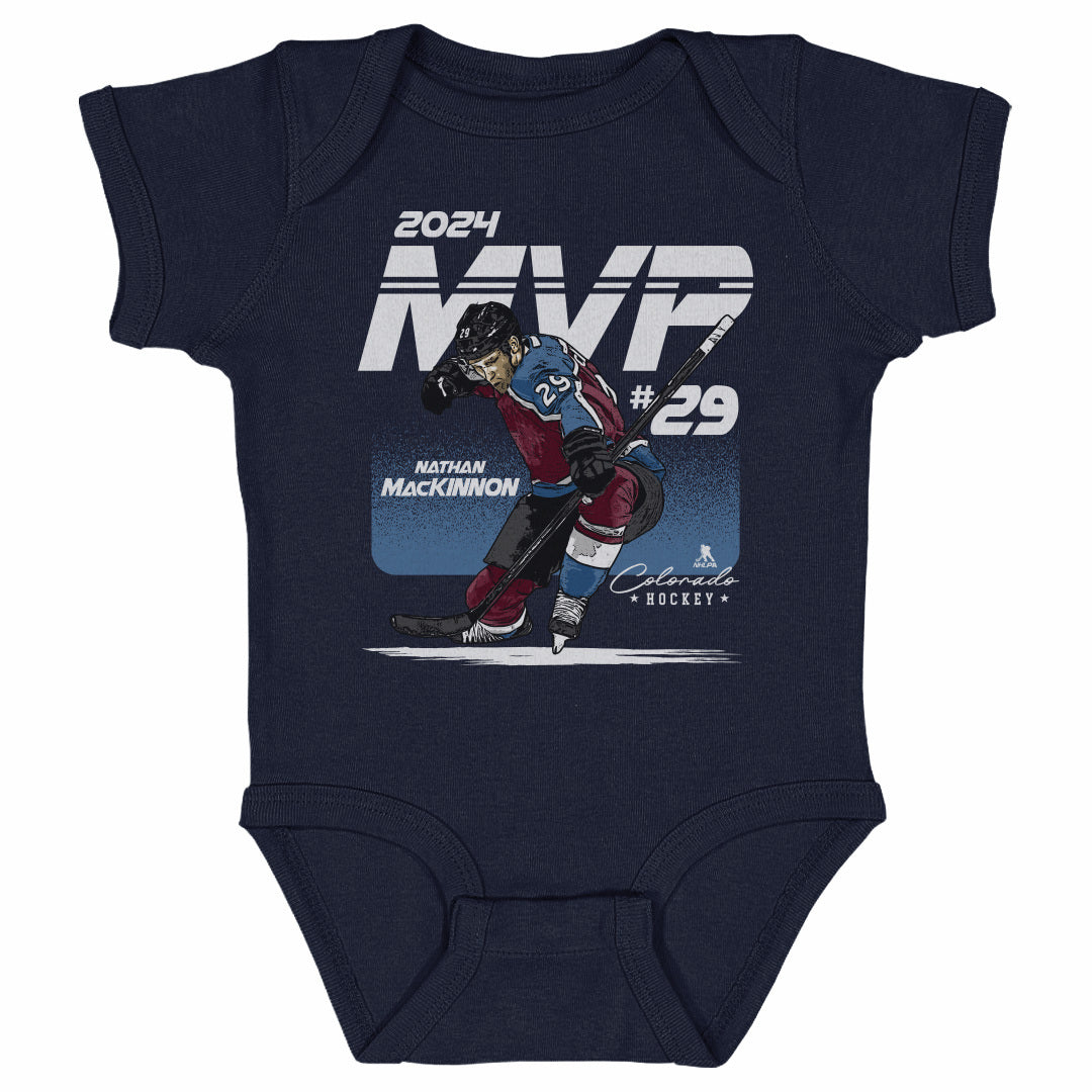 Nathan MacKinnon Kids Baby Onesie | 500 LEVEL