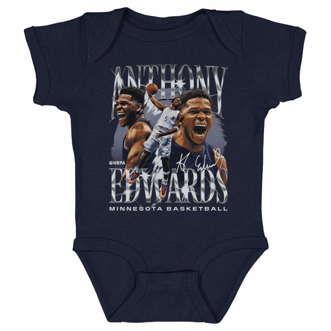 Anthony Edwards Kids Baby Onesie | 500 LEVEL