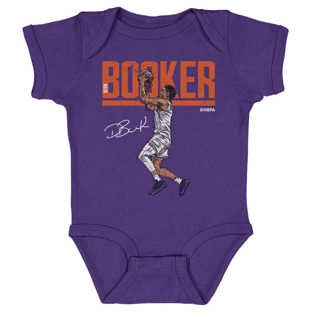 Devin Booker Kids Baby Onesie | 500 LEVEL