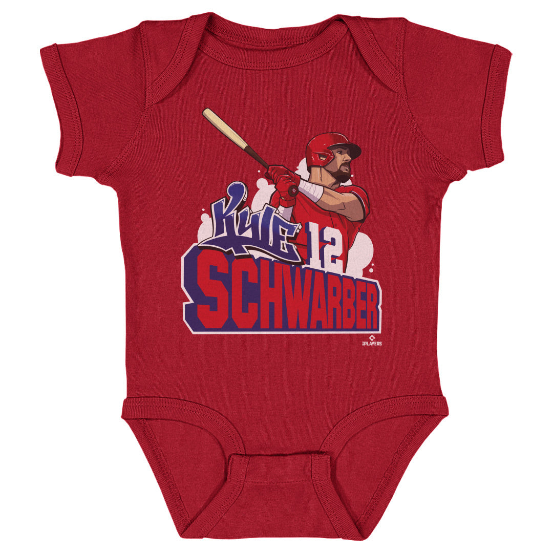 Kyle Schwarber Kids Baby Onesie | 500 LEVEL