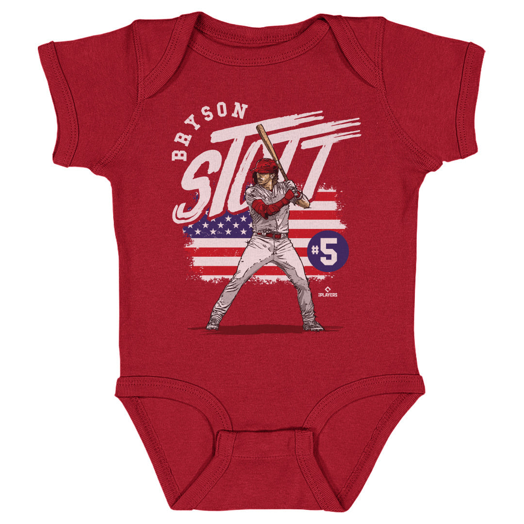 Bryson Stott Kids Baby Onesie | 500 LEVEL