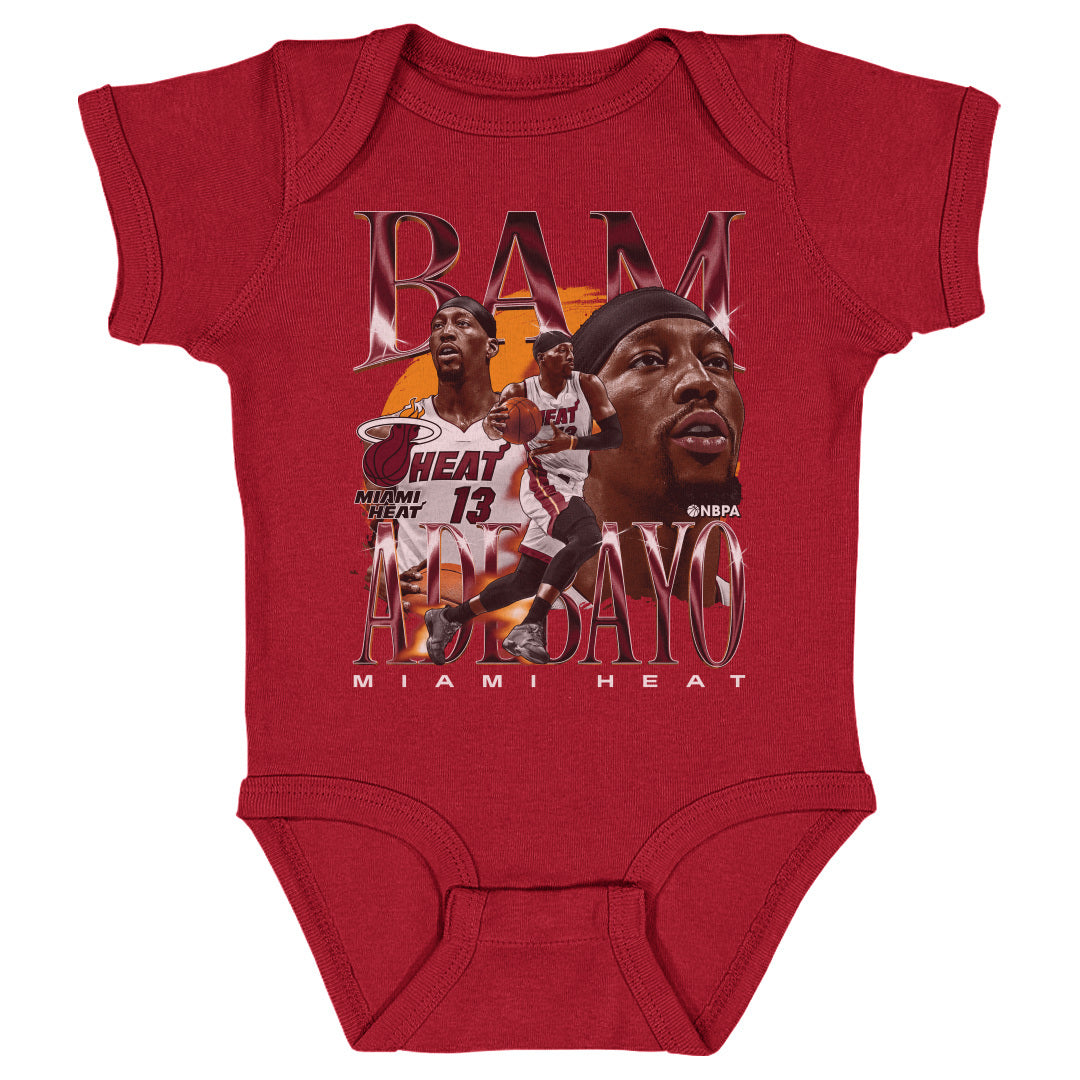 Bam Adebayo Kids Baby Onesie | 500 LEVEL