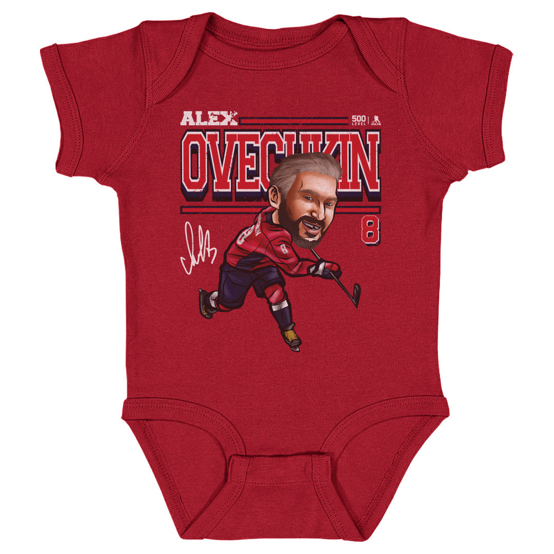 Alex Ovechkin Kids Baby Onesie | 500 LEVEL