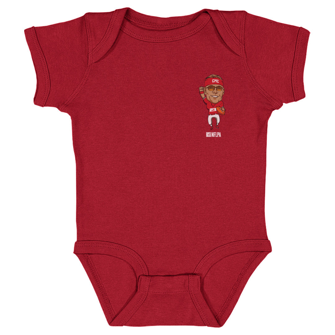 Christian McCaffrey Kids Baby Onesie | 500 LEVEL