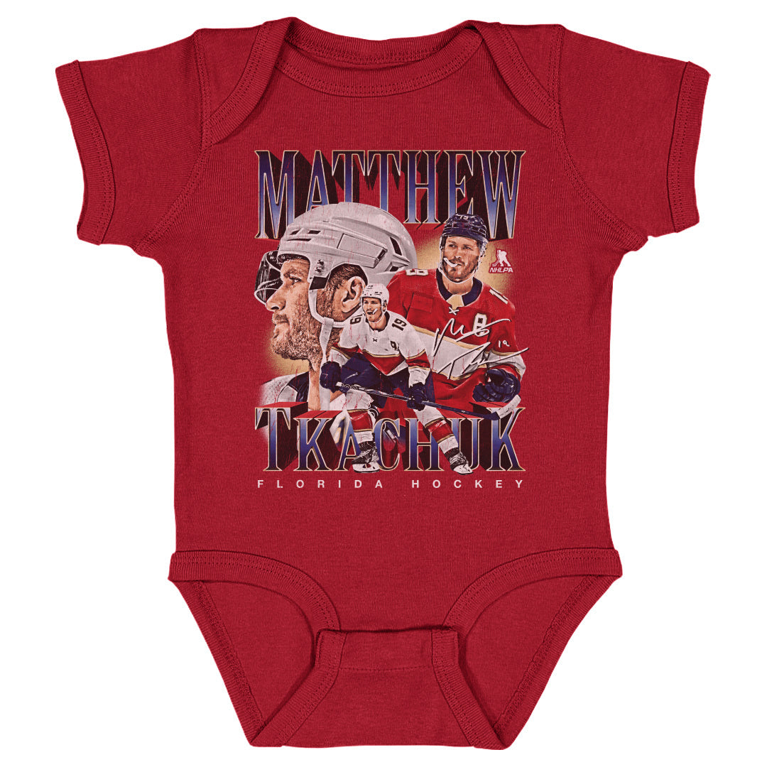 Matthew Tkachuk Kids Baby Onesie | 500 LEVEL