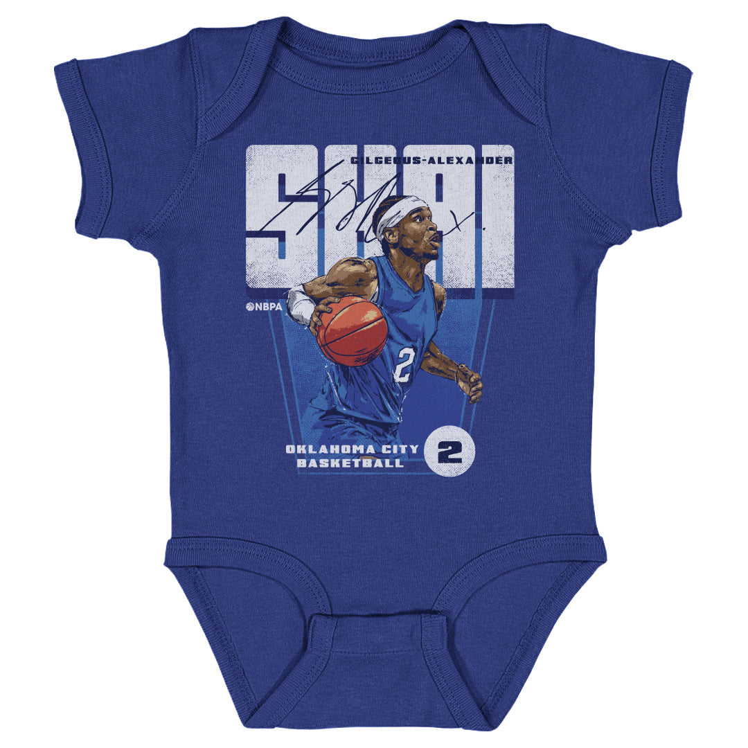 Shai Gilgeous-Alexander Kids Baby Onesie | 500 LEVEL