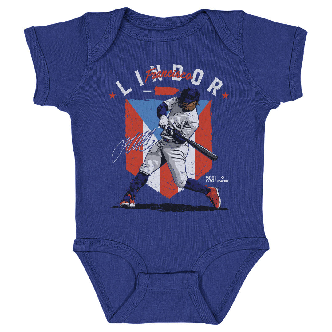 Francisco Lindor Kids Baby Onesie | 500 LEVEL