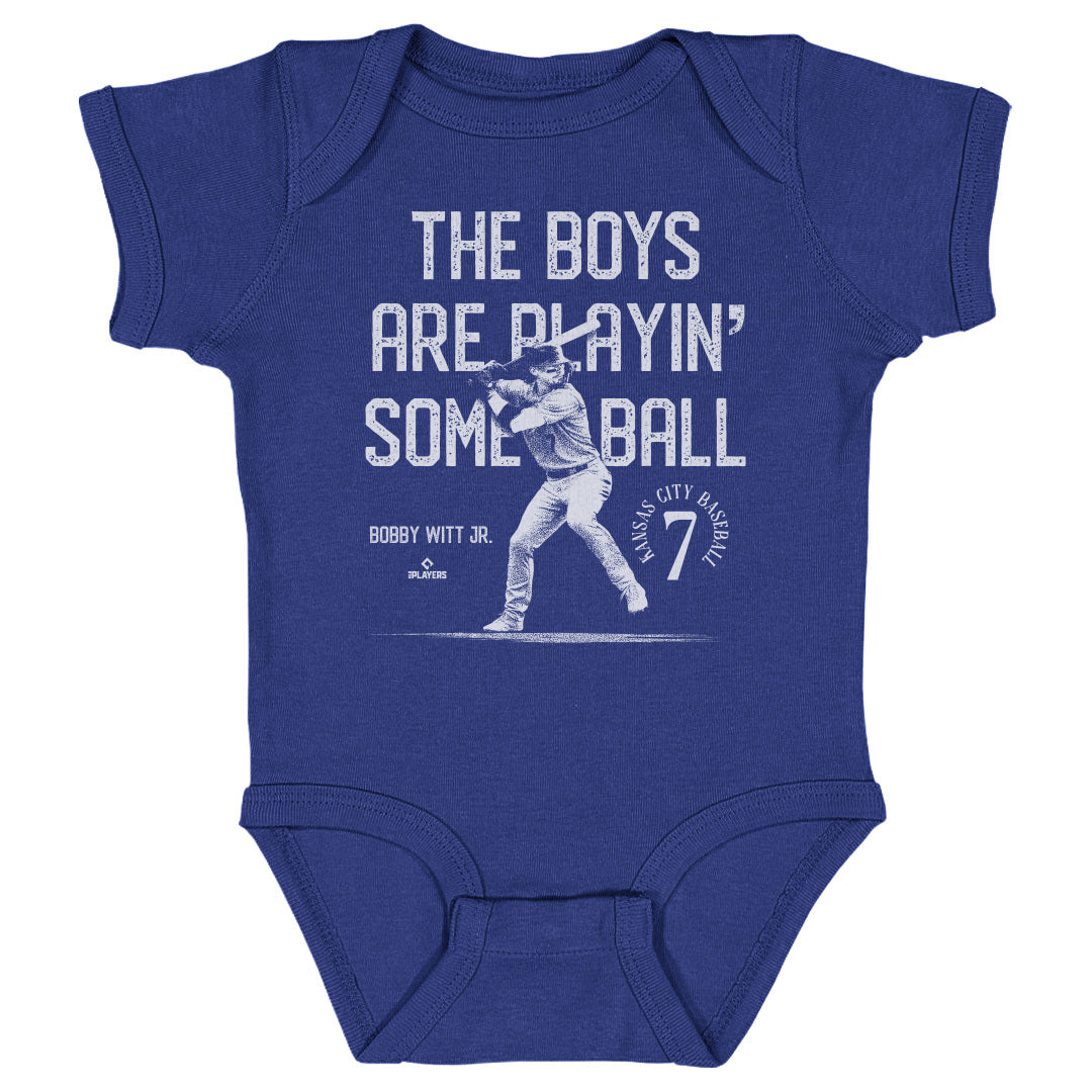 Bobby Witt Jr. Kids Baby Onesie | 500 LEVEL