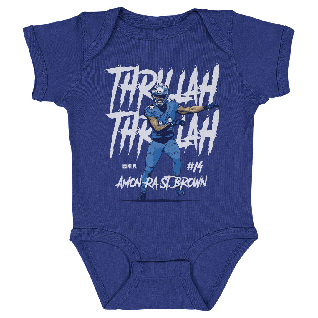 Amon-Ra St. Brown Kids Baby Onesie | 500 LEVEL