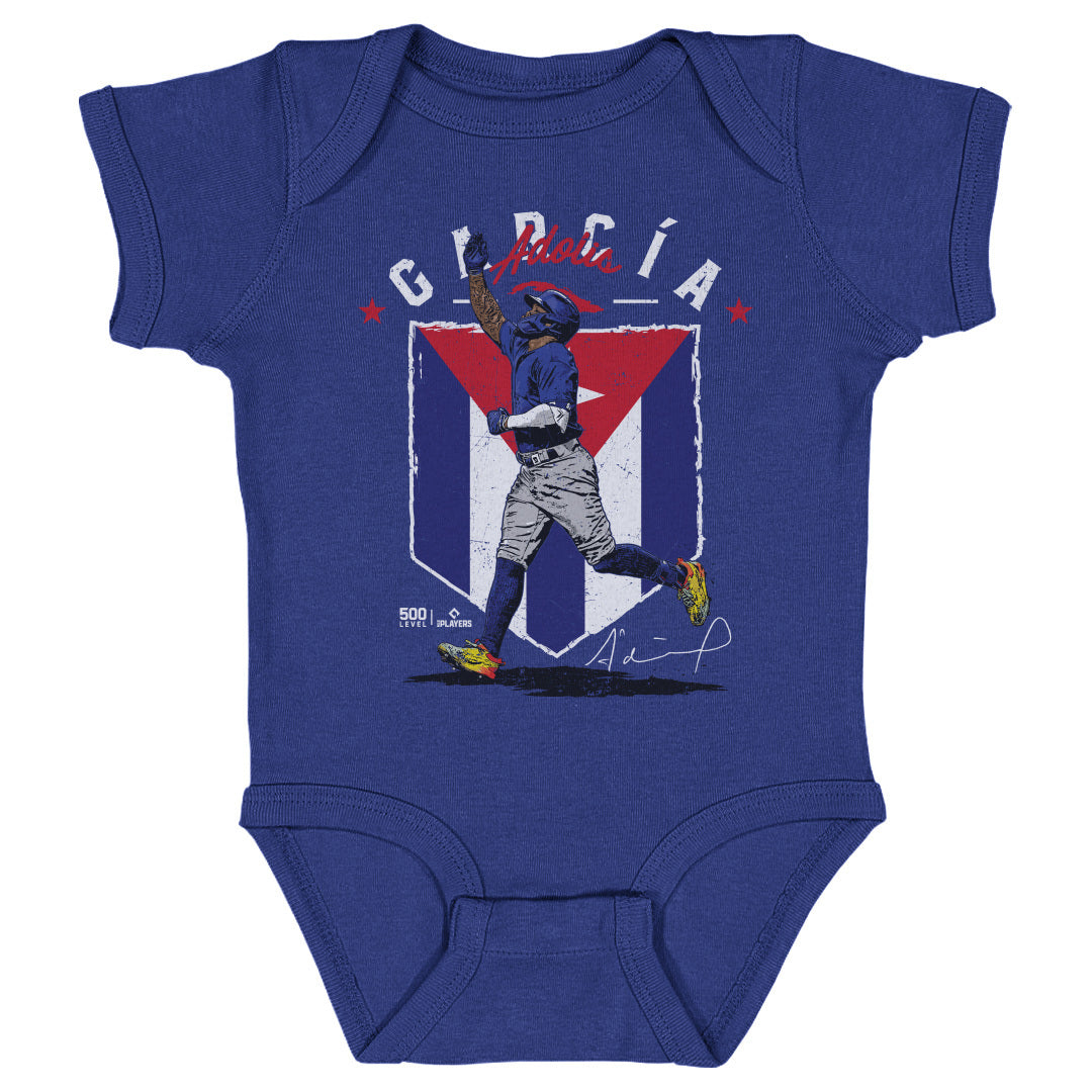 Adolis Garcia Kids Baby Onesie | 500 LEVEL