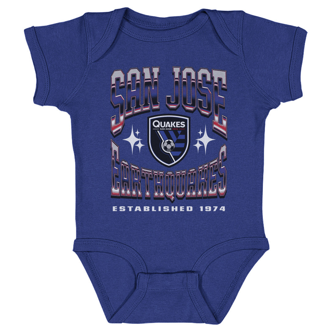 San Jose Earthquakes Kids Baby Onesie | 500 LEVEL