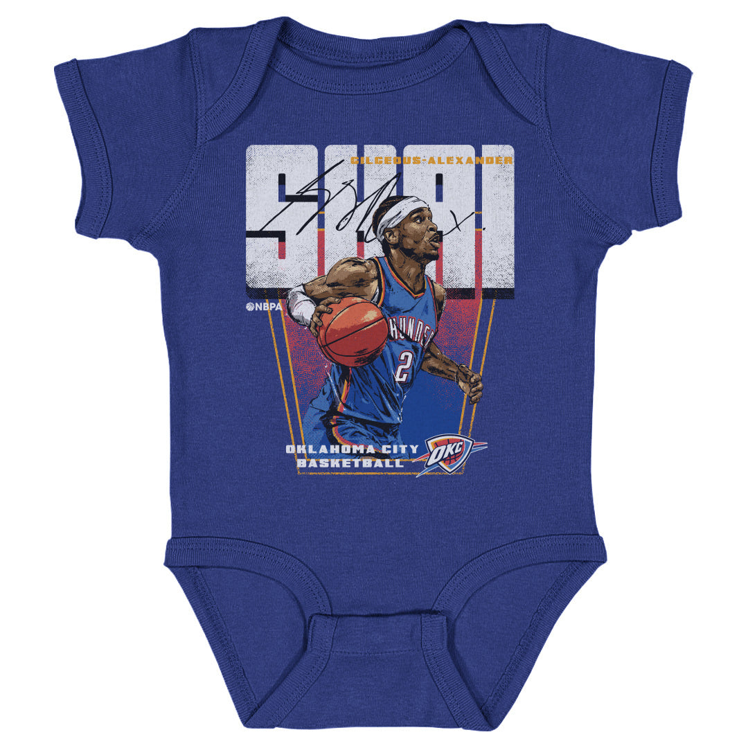 Shai Gilgeous-Alexander Kids Baby Onesie | 500 LEVEL