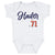 Josh Hader Kids Baby Onesie | 500 LEVEL