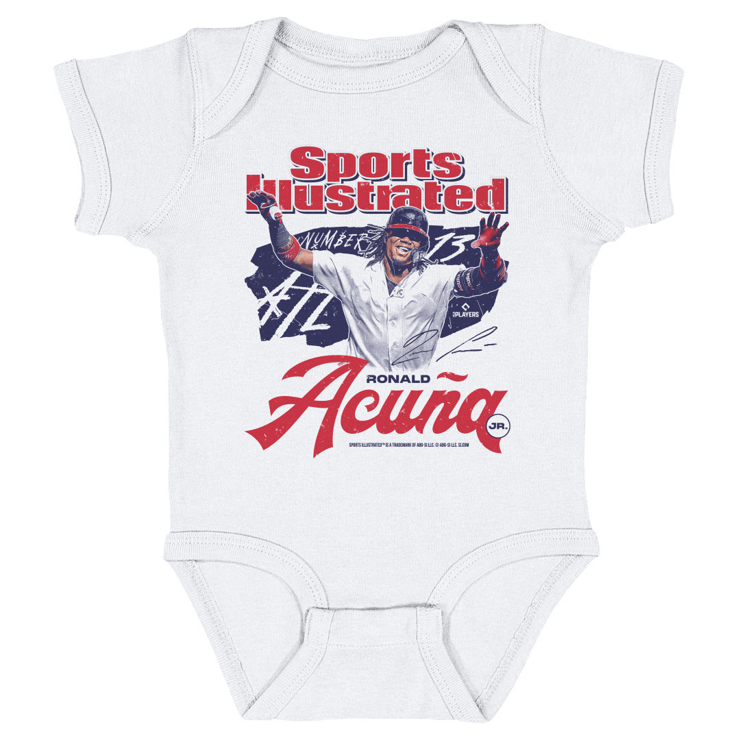 Ronald Acuna Jr. Kids Baby Onesie | 500 LEVEL