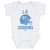 J.K. Dobbins Kids Baby Onesie | 500 LEVEL