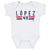 Pablo Lopez Kids Baby Onesie | 500 LEVEL