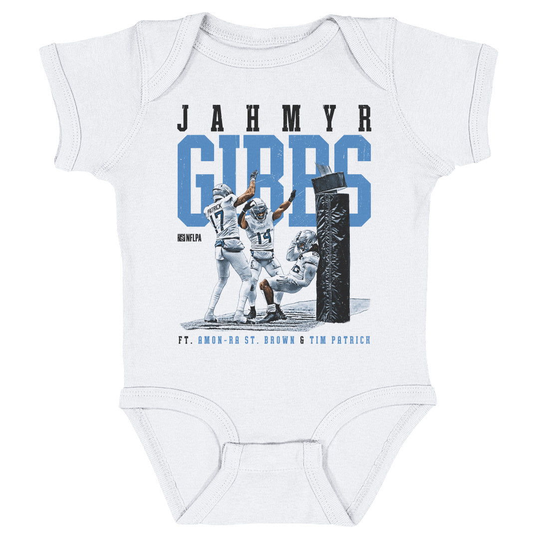 Jahmyr Gibbs Kids Baby Onesie | 500 LEVEL