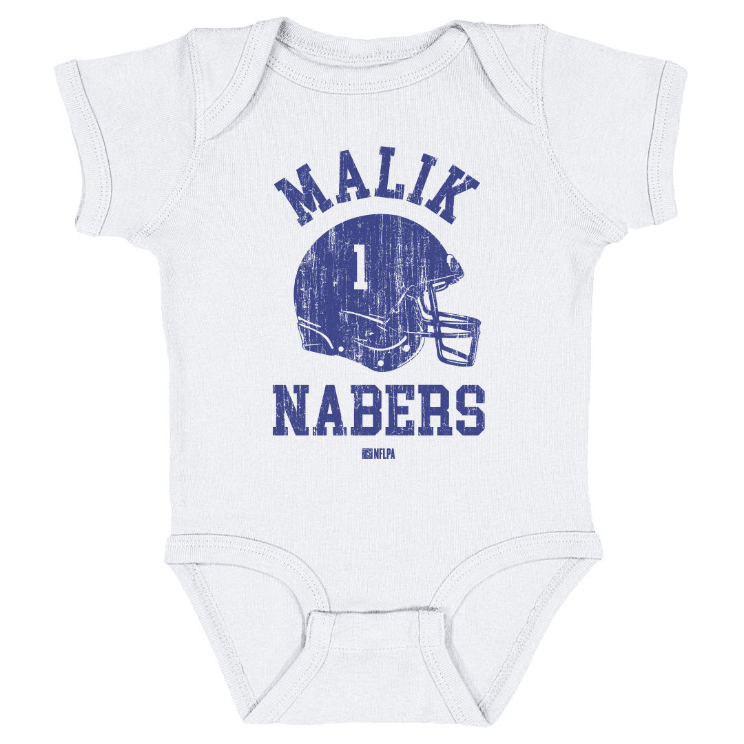 Malik Nabers Kids Baby Onesie | 500 LEVEL