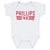 Tyler Phillips Kids Baby Onesie | 500 LEVEL