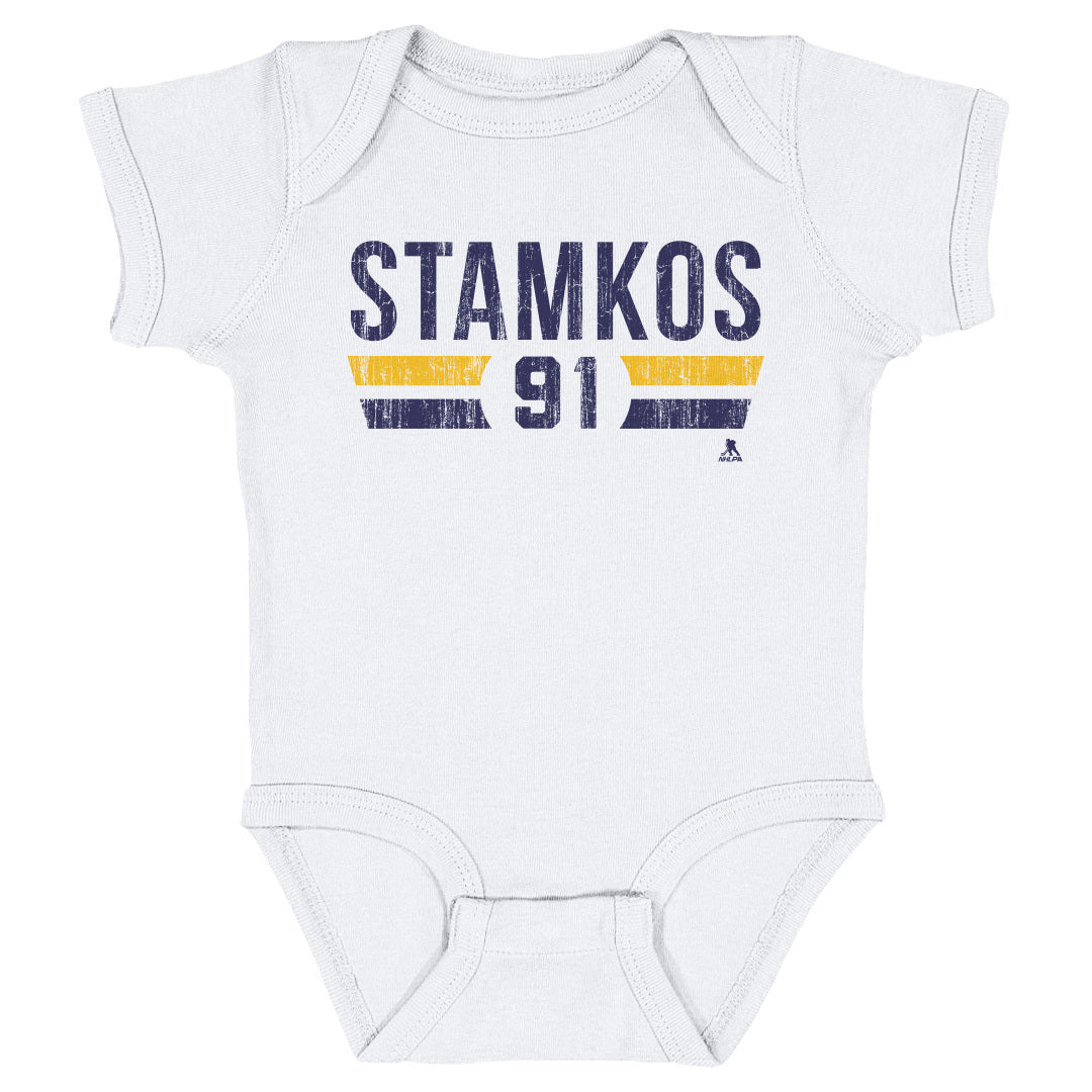 Steven Stamkos Kids Baby Onesie | 500 LEVEL