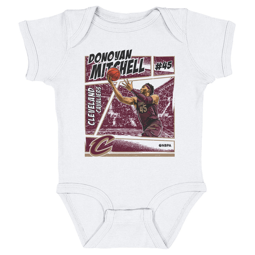 Donovan Mitchell Kids Baby Onesie | 500 LEVEL