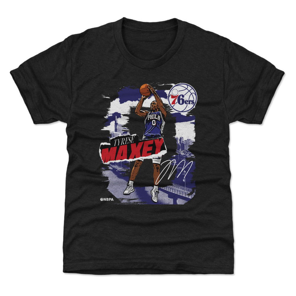 Tyrese Maxey Kids T-Shirt | 500 LEVEL