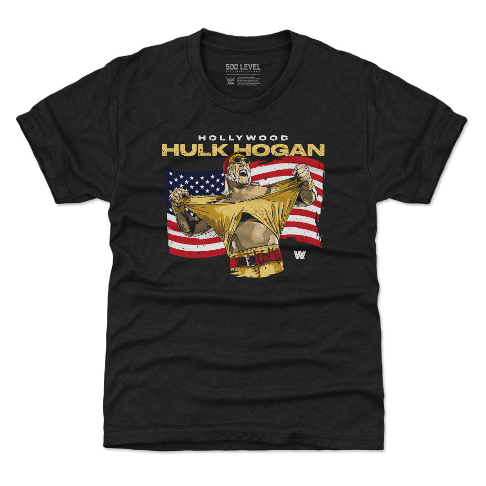 Hulk Hogan Kids T-Shirt | 500 LEVEL