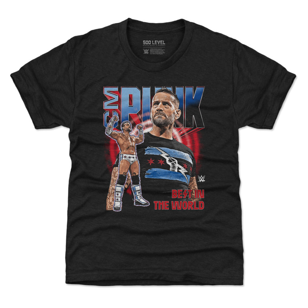 CM Punk Kids T-Shirt | 500 LEVEL