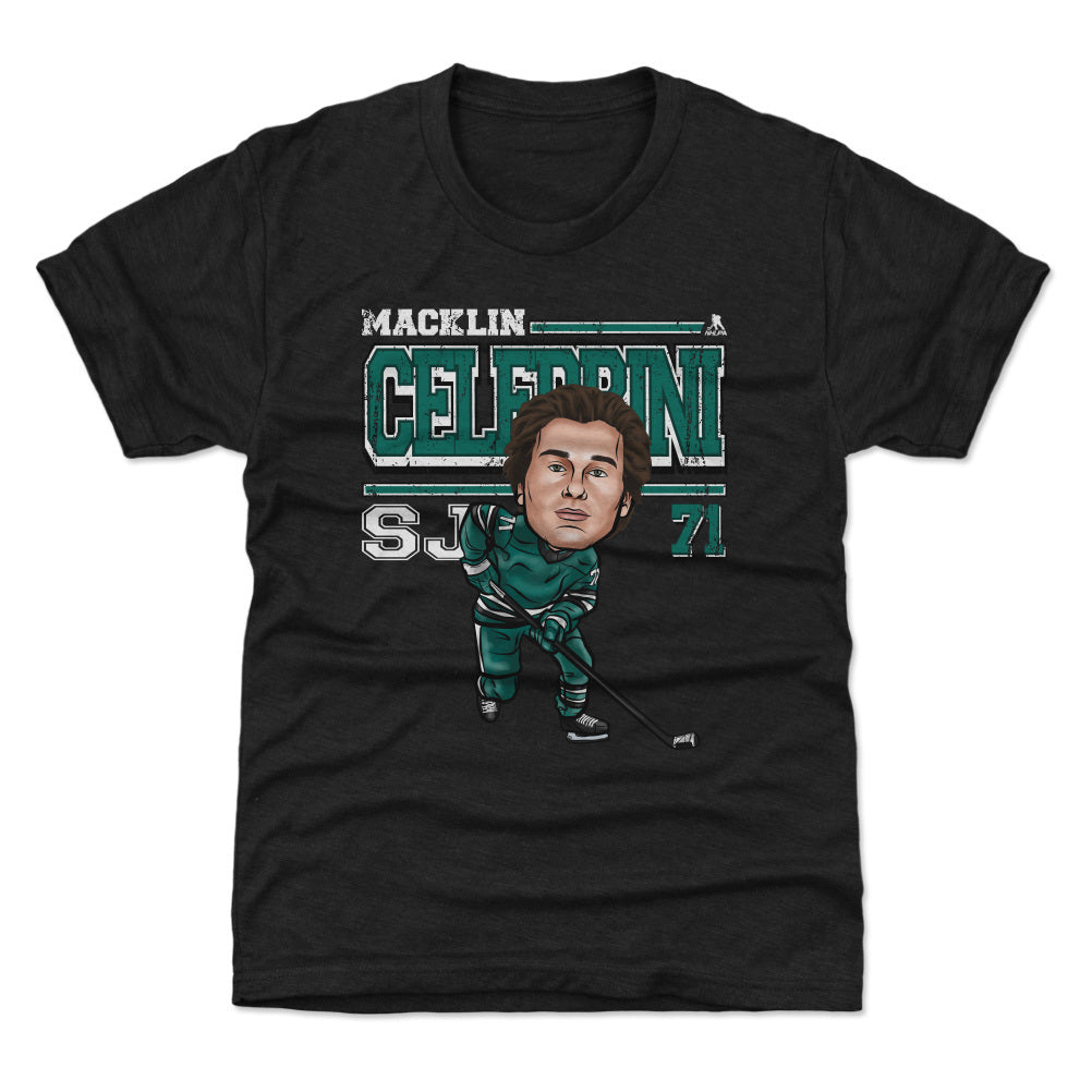 Macklin Celebrini Kids T-Shirt | 500 LEVEL