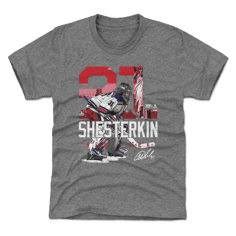 Igor Shesterkin Kids T-Shirt | 500 LEVEL