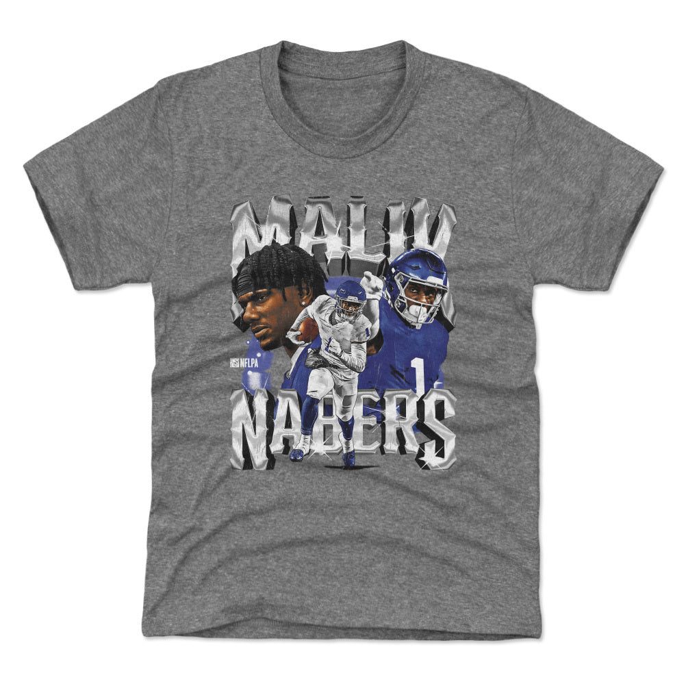 Malik Nabers Kids T-Shirt | 500 LEVEL