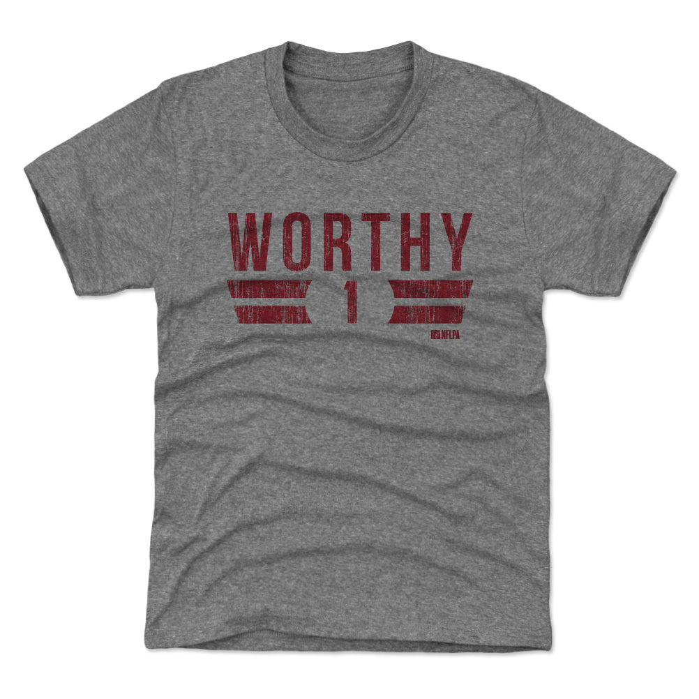 Xavier Worthy Kids T-Shirt | 500 LEVEL