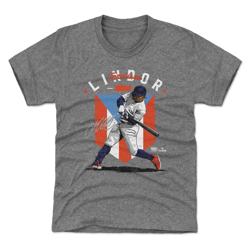 Francisco Lindor Kids T-Shirt | 500 LEVEL