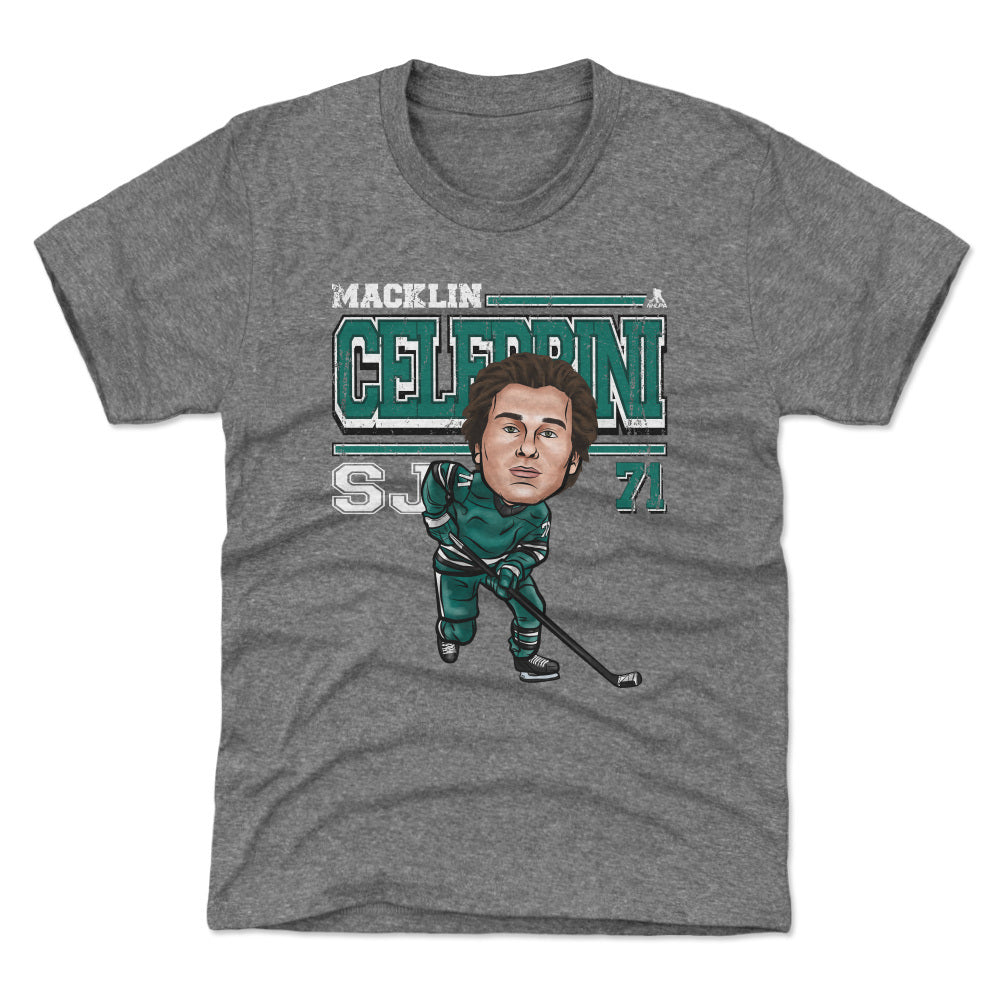 Macklin Celebrini Kids T-Shirt | 500 LEVEL