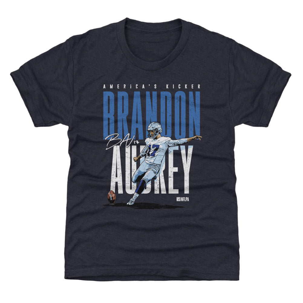 Brandon Aubrey Kids T-Shirt | 500 LEVEL